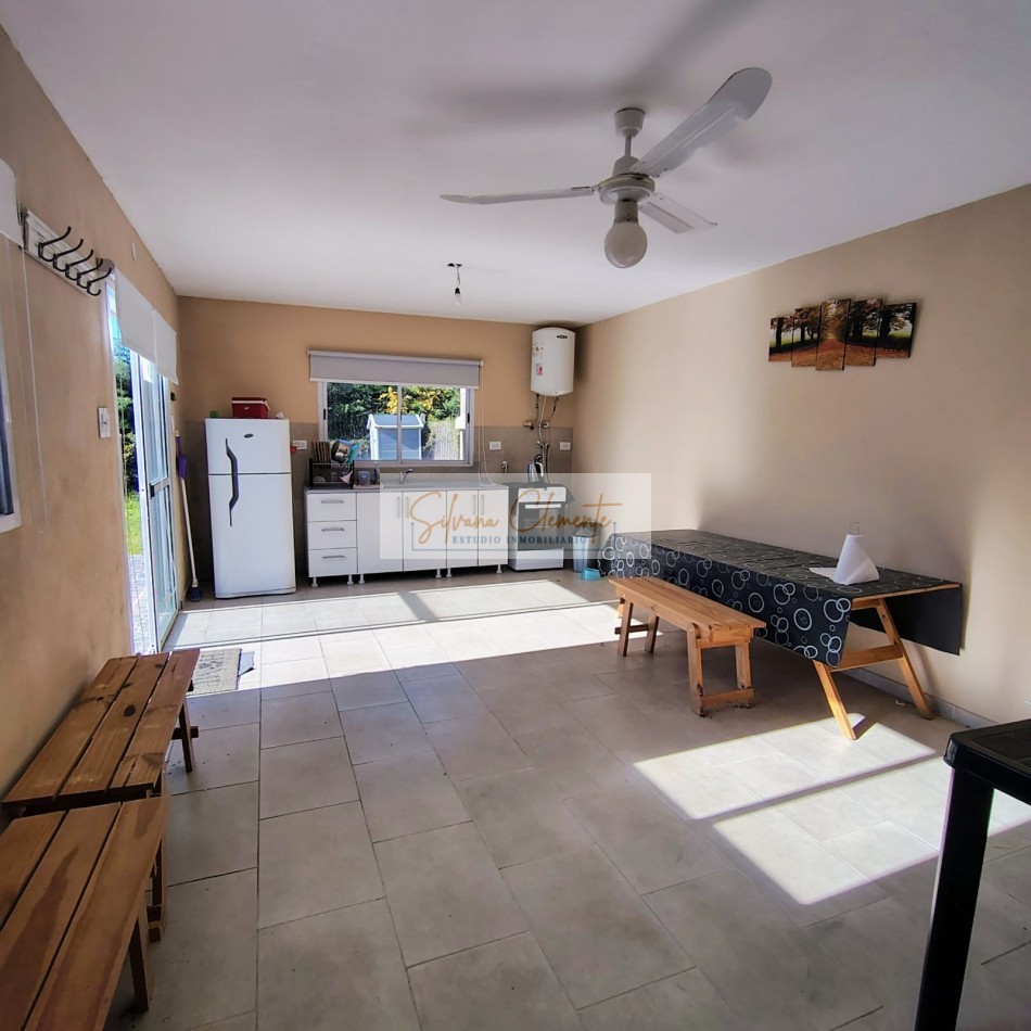 Preciosa Casa Monoambiente en Country Weekend Escobar