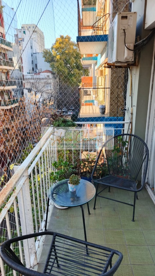 Departamento 3 Ambientes con Balcon al Frente en Belgrano