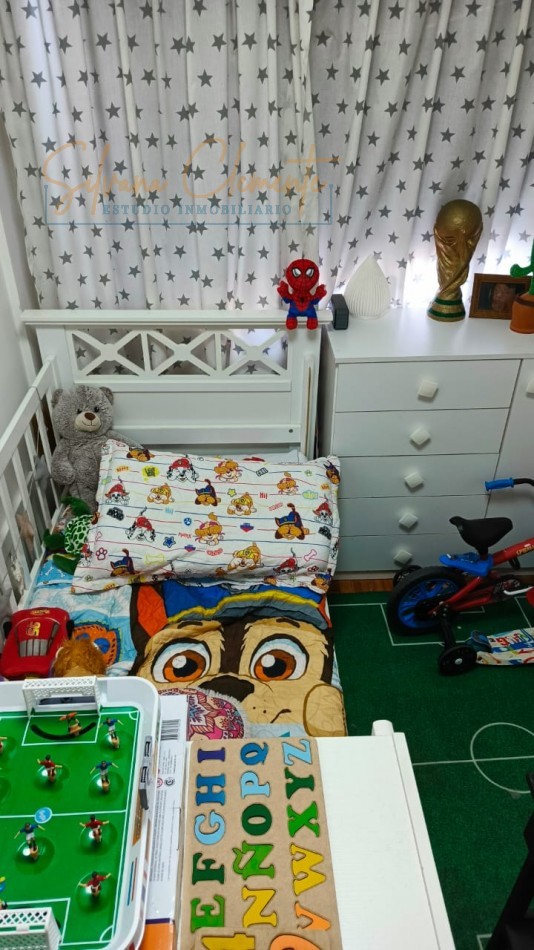 Departamento 3 Ambientes con Balcon al Frente en Belgrano